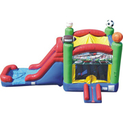 inflatable castle combo